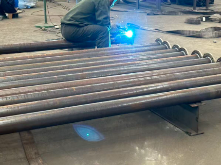 南开20#无缝注浆管加工108*6钢花管棚管